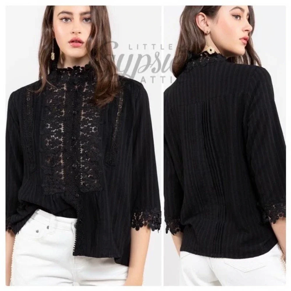 POL AUTHENTIC Famous Lace Top - Picture 5 of 11